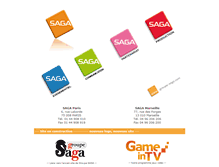 Tablet Screenshot of groupe-saga.com